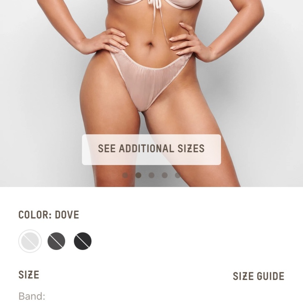 Skims romance thong
